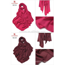 Manufacturer of Inner Mongolia spot 60 s pure color wool scarf SWR0021 autumn winter hot lady with long shawl